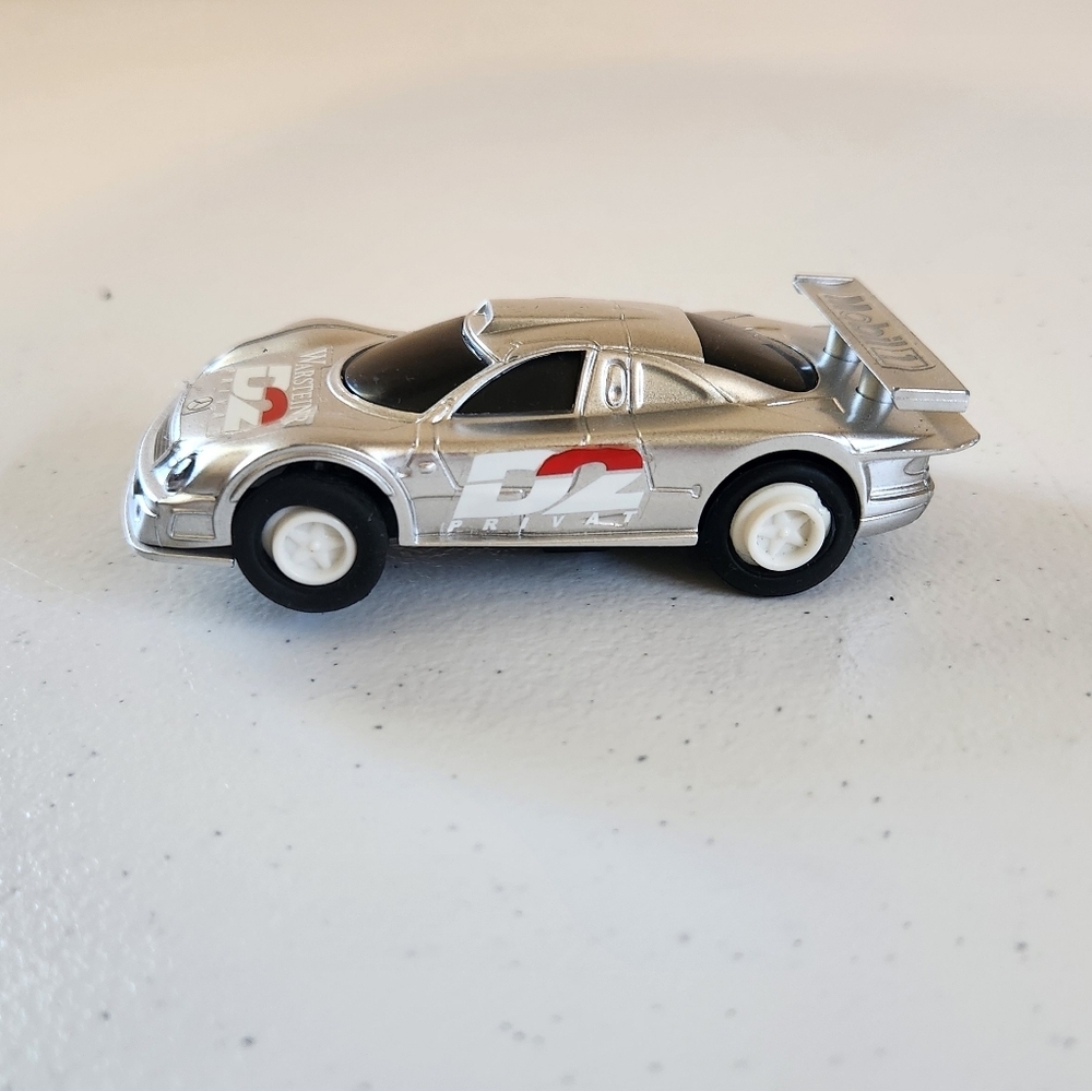 Mercedes GTR Team Warsteiner D2 1/43 Slot Car Silver